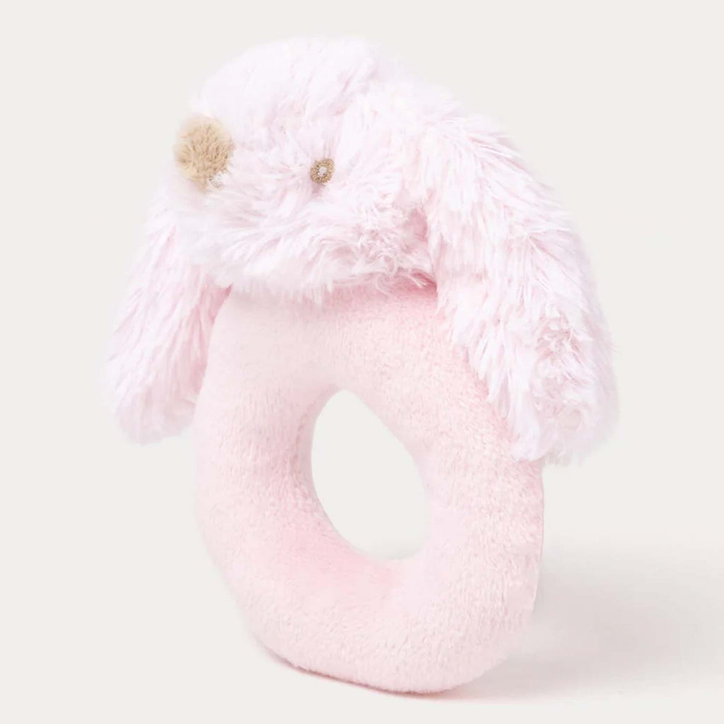 Teddykompaniet Lolli Bunnies Skallra Rosa 14cm