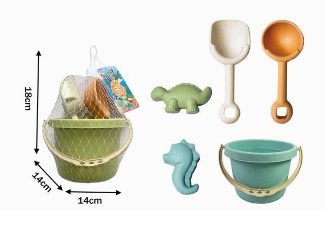 Suntoy Sandset Sjöhäst & Dino (5 delar)