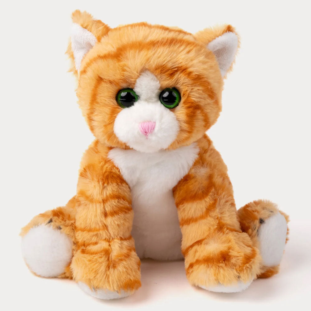 Teddykompaniet Gosedjur Kattkompisar Mimmi Orangerandig 23cm