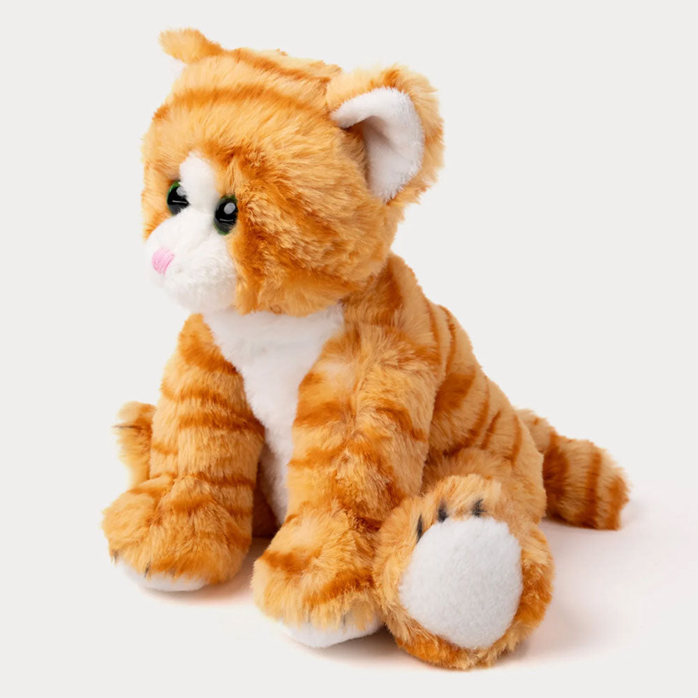 Teddykompaniet Gosedjur Kattkompisar Mimmi Orangerandig 23cm