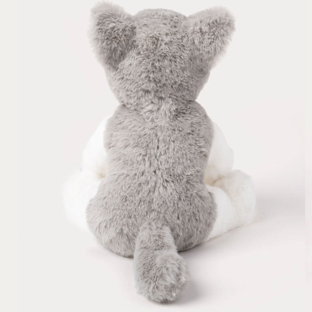 Teddykompaniet Gosedjur Kattkompisar Maja Grå 23cm