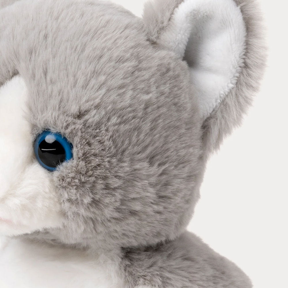 Teddykompaniet Gosedjur Kattkompisar Maja Grå 23cm