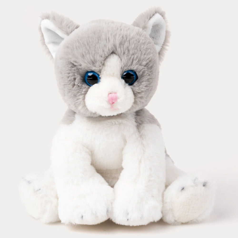 Teddykompaniet Gosedjur Kattkompisar Maja Grå 23cm