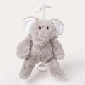 Teddykompaniet spilledåse Affe Elefant Grå 27cm