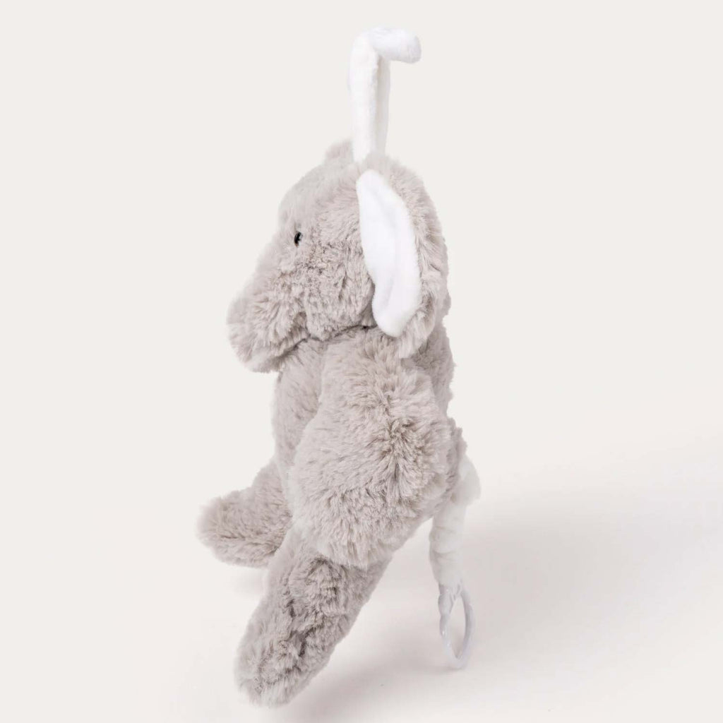Teddykompaniet spilledåse Affe Elefant Grå 27cm