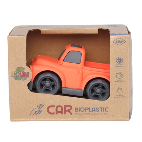 Suntoy Pickup Truck Bioplast Orange (9cm)