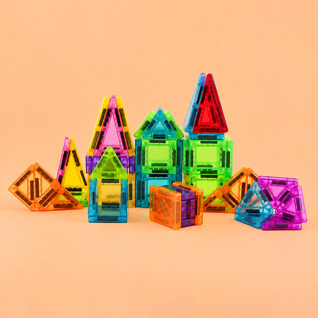 Robetoys Magnetiska Byggplattor Mini (26 delar) – bild 2