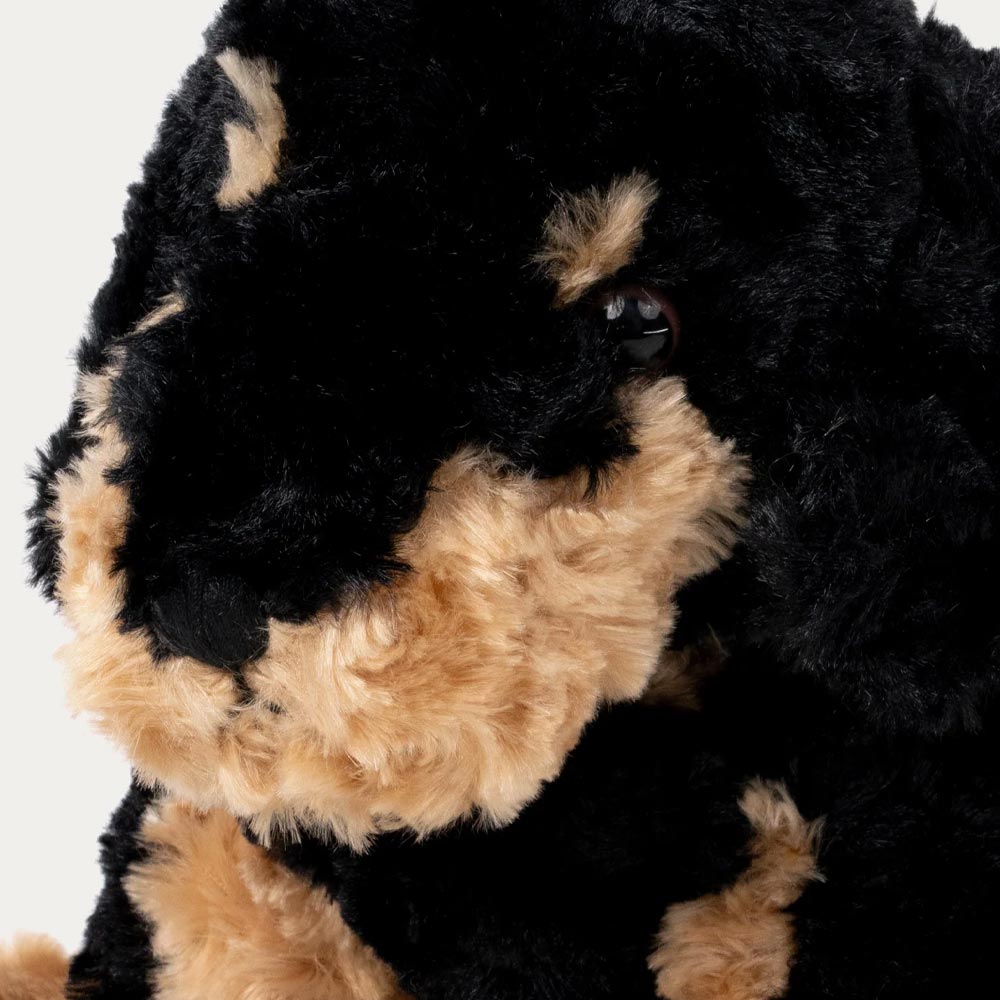 Teddykompaniet Gosedjur Vovve BrunSvart 40cm