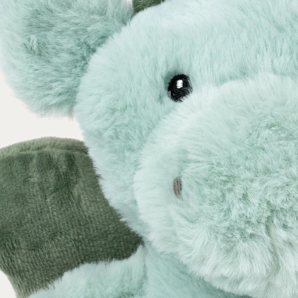 Teddykompaniet Gosedjur Teddy Heaters Dino Grön 36cm