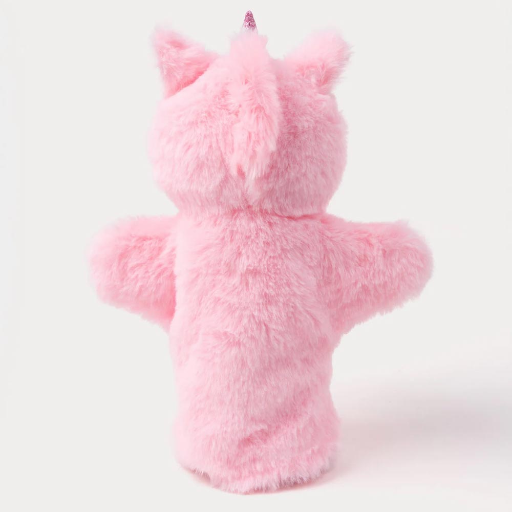 Teddykompaniet Handdocka Enhörning 25cm