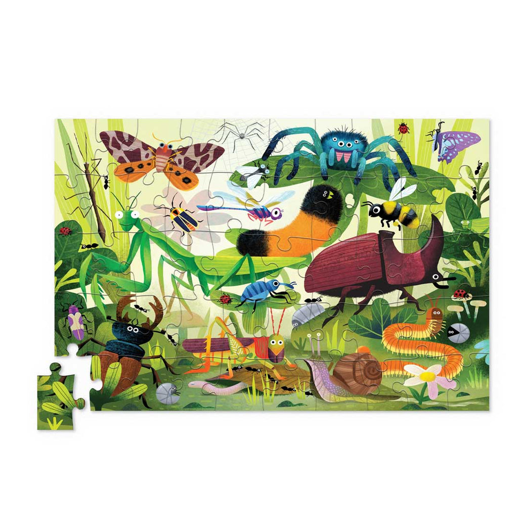 Crocodile Creek Holografiskt pussel Insekter (50 bitar)