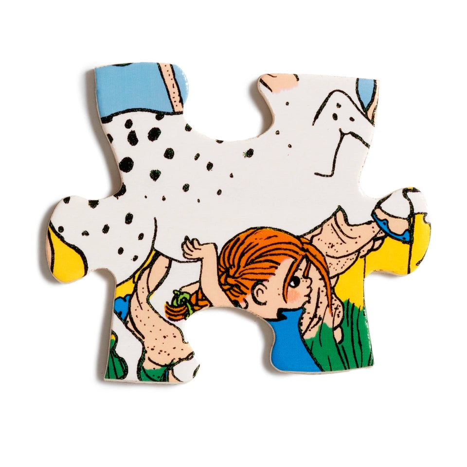 Pippi Træpuslespil (20 brikker)