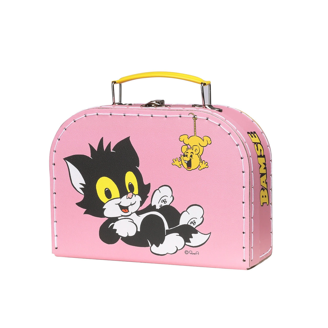 Bamse Pappväska Rosa 20cm