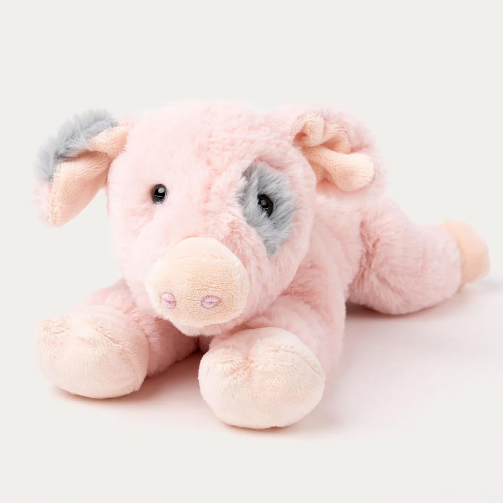 Teddykompaniet Gosedjur Teddy Farm Liggande Gris 30cm