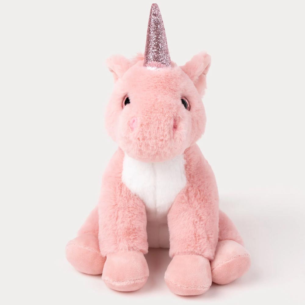 Teddykompaniet Gosedjur Enhörning Rosa 25cm