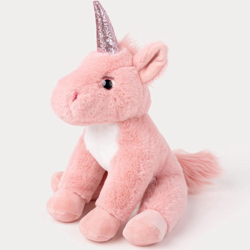 Teddykompaniet Gosedjur Enhörning Rosa 25cm