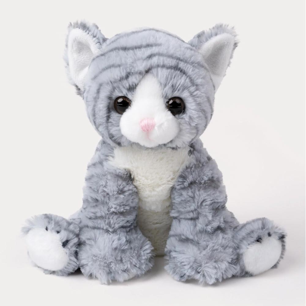 Teddykompaniet Gosedjur Katten Mio Grårandig 23cm