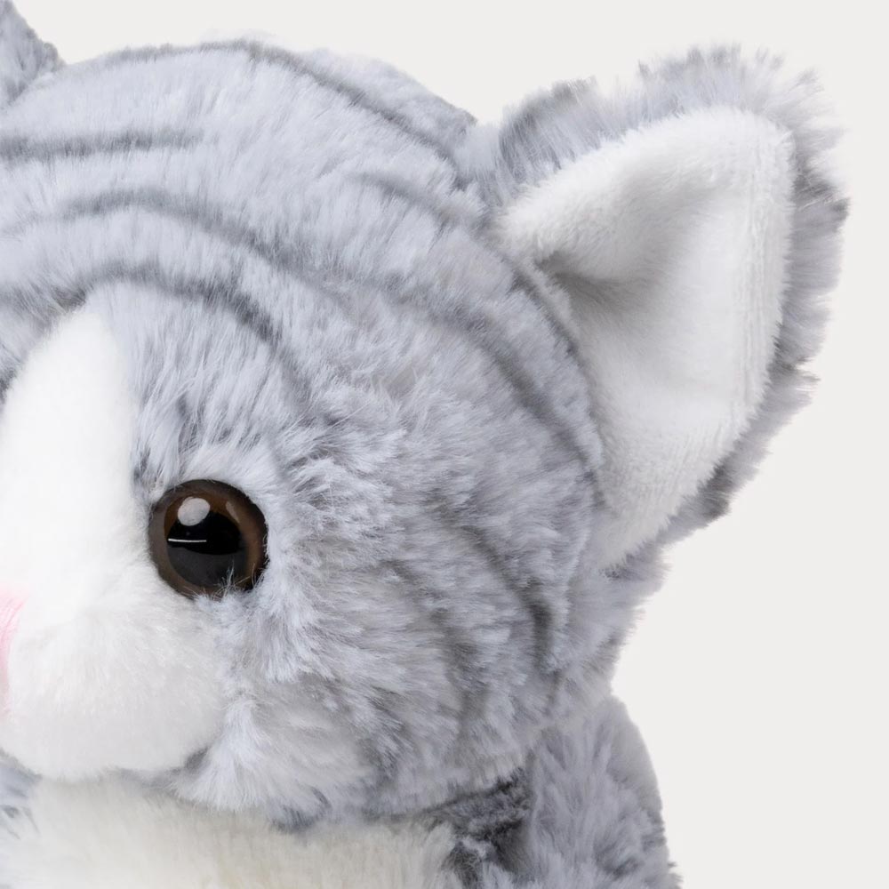 Teddykompaniet Gosedjur Katten Mio Grårandig 23cm