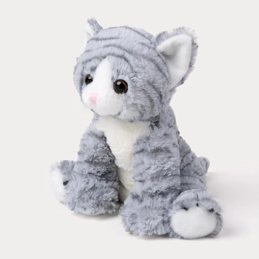 Teddykompaniet Gosedjur Katten Mio Grårandig 23cm