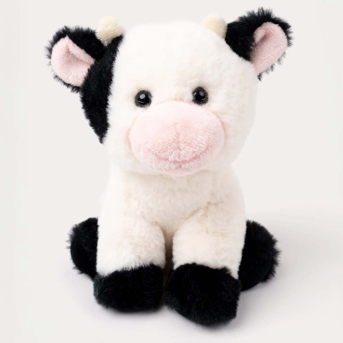 Teddykompaniet Gosedjur Teddy Farm Sittande ko 18cm