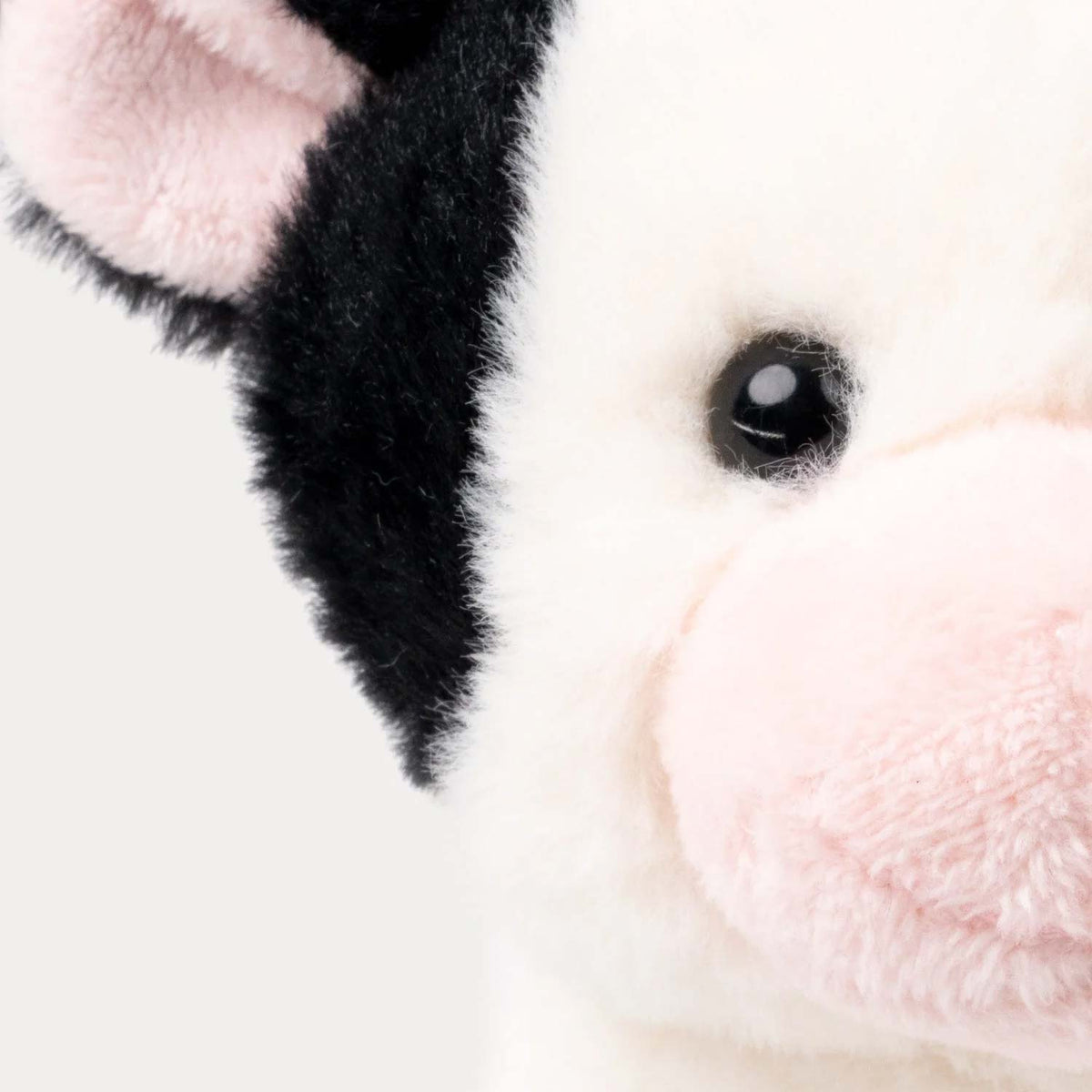 Teddykompaniet Gosedjur Teddy Farm Sittande ko 18cm