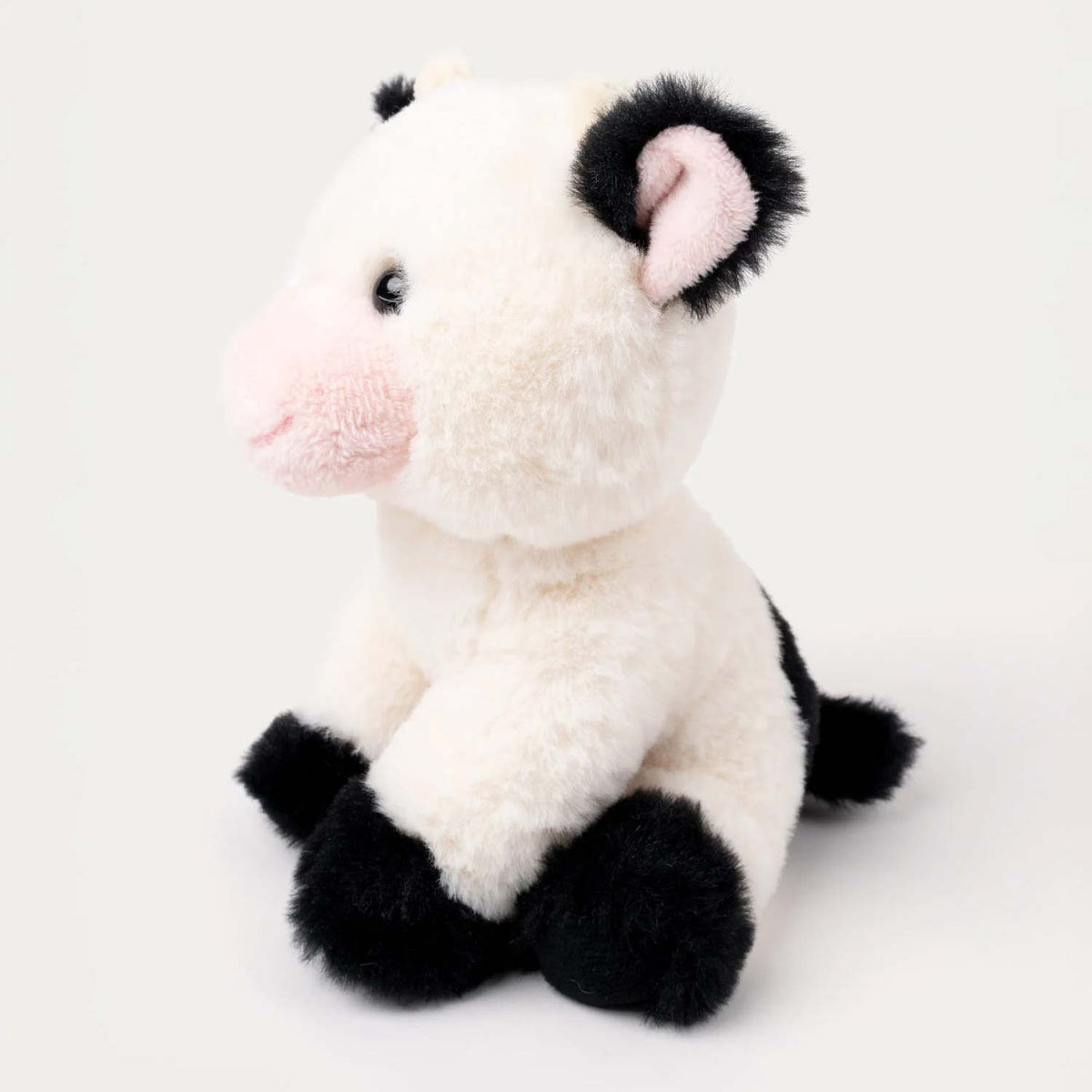Teddykompaniet Gosedjur Teddy Farm Sittande ko 18cm