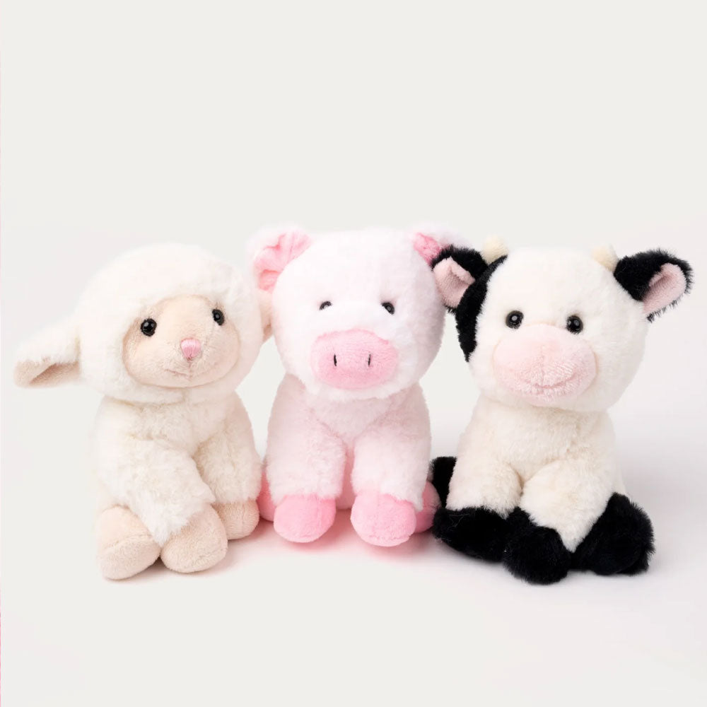 Teddykompaniet Gosedjur Teddy Farm Sittande Gris 18cm
