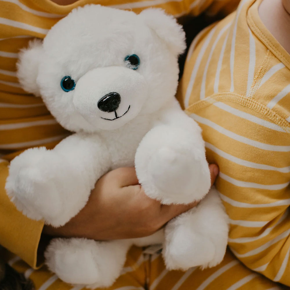 Teddykompaniet Gosedjur Isbjörn 21cm