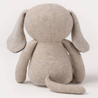 Thumbnail for Teddykompaniet Teddy Organic Gosedjur Hund Beige Stickad 20cm