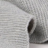 Thumbnail for Teddykompaniet Teddy Organic Snuttefilt Kanin Grå Stickad 24cm