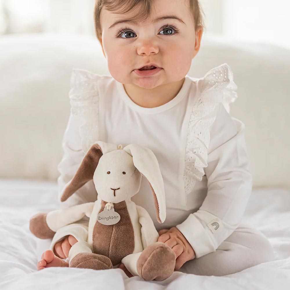 Teddykompaniet Diinglisar Organic Gosedjur Kanin 30cm