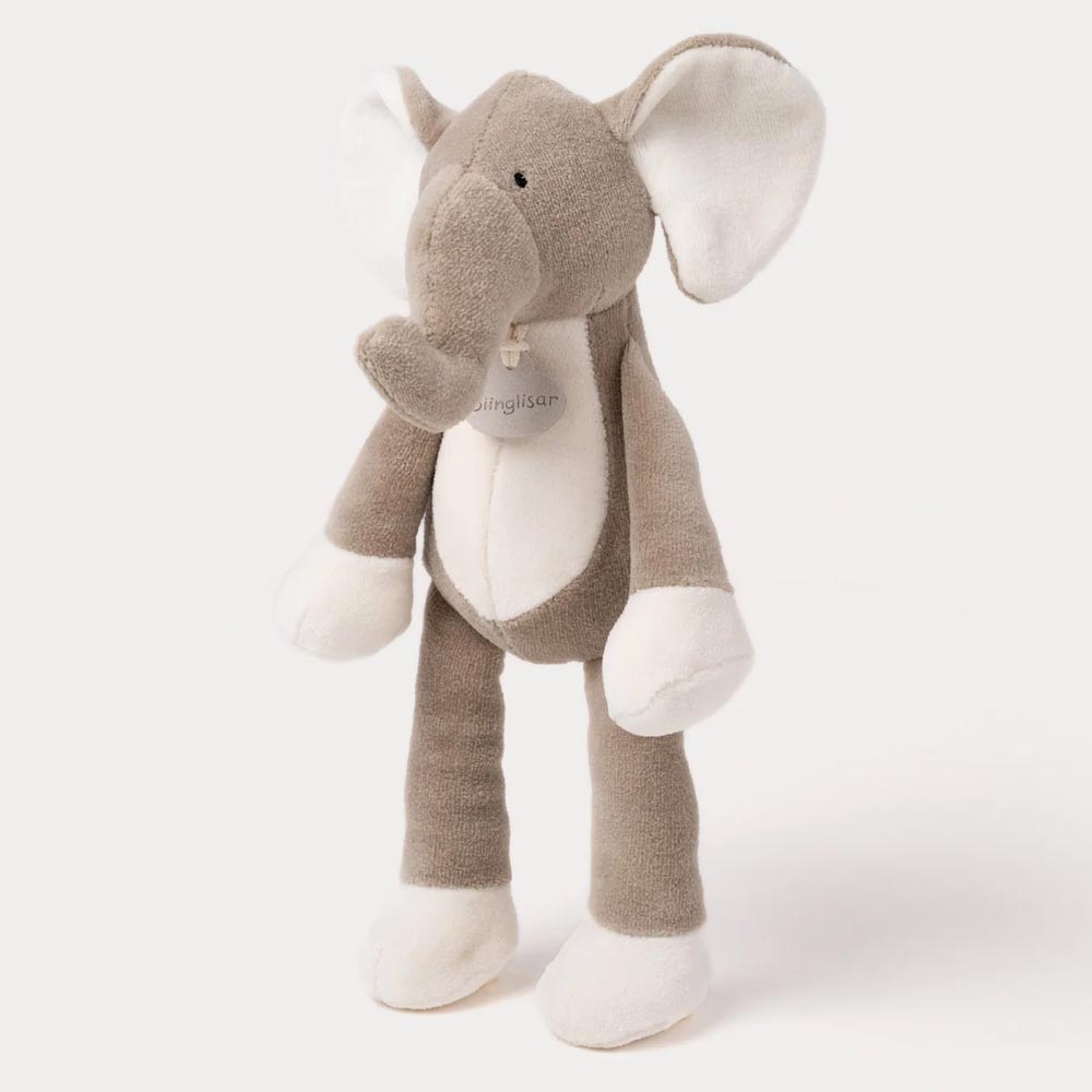 Teddykompaniet Diinglisar Organic Gosedjur Elefant 30cm