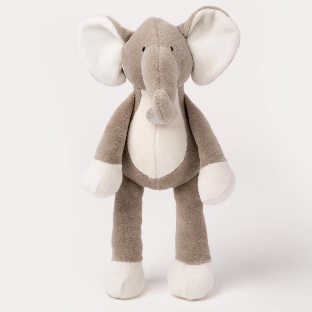 Teddykompaniet Diinglisar Organic Gosedjur Elefant 30cm