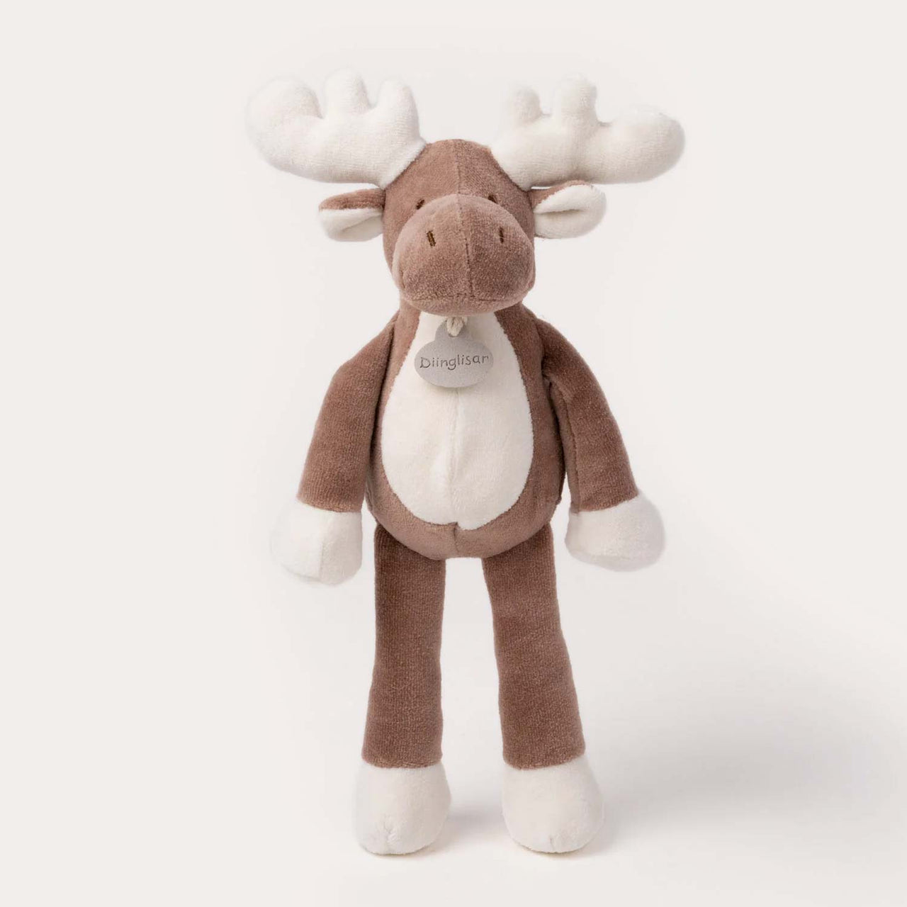 Teddykompaniet Diinglisar Organic Gosedjur Älg 30cm