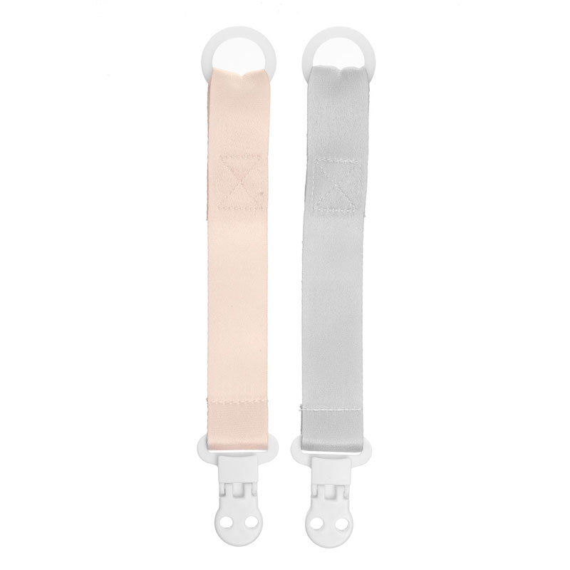Fresh Kid Napphållare Rosa/Grå (2-pack)