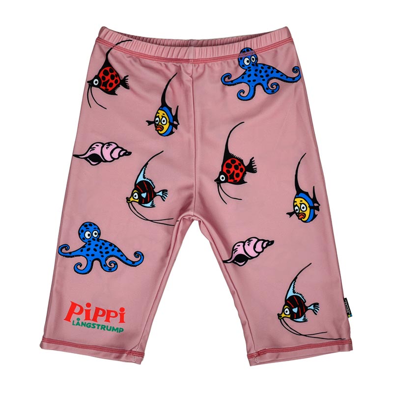 Swimpy Pippi Söderhavet UV-shorts Rosa