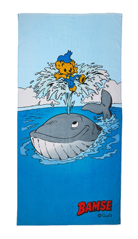 Thumbnail for Swimpy Bamse Badhandduk Val (140x70cm)