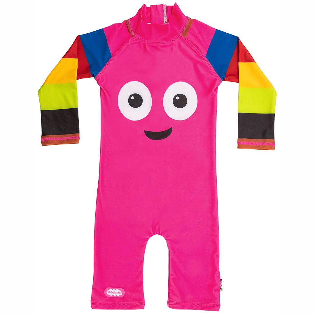 Swimpy Babblarna UV-dräkt Diddi Rosa