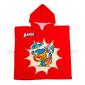 Swimpy Bamse Badponcho Stranden (130x65cm)