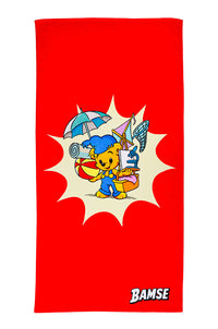 Thumbnail for Swimpy Bamse Badhandduk Stranden (140x70cm)