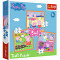 Trefl Greta Gris Pussel 3-pussel-i-1