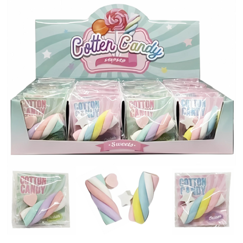 Suntoy Suddgummi Twist Cotton Candy