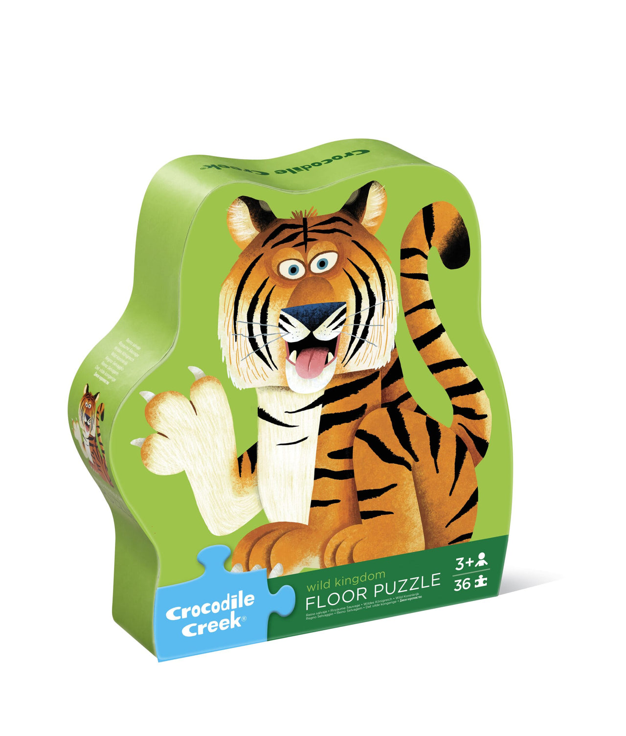 Crocodile Creek Golvpussel Wild Kingdom (36 bitar)