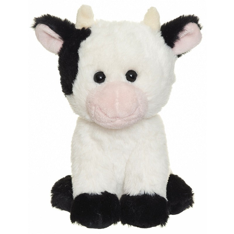 Teddykompaniet Gosedjur Teddy Farm Sittande ko 18cm