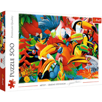 Thumbnail for Trefl Colourful birds (500 bitar)