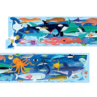 Thumbnail for Crocodile Creek Extra långt pussel Havet (60 bitar, 183cm)