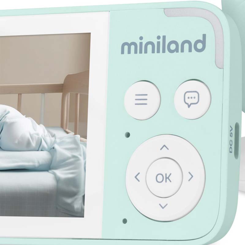 Miniland Babymonitor med video Compact 3.5"