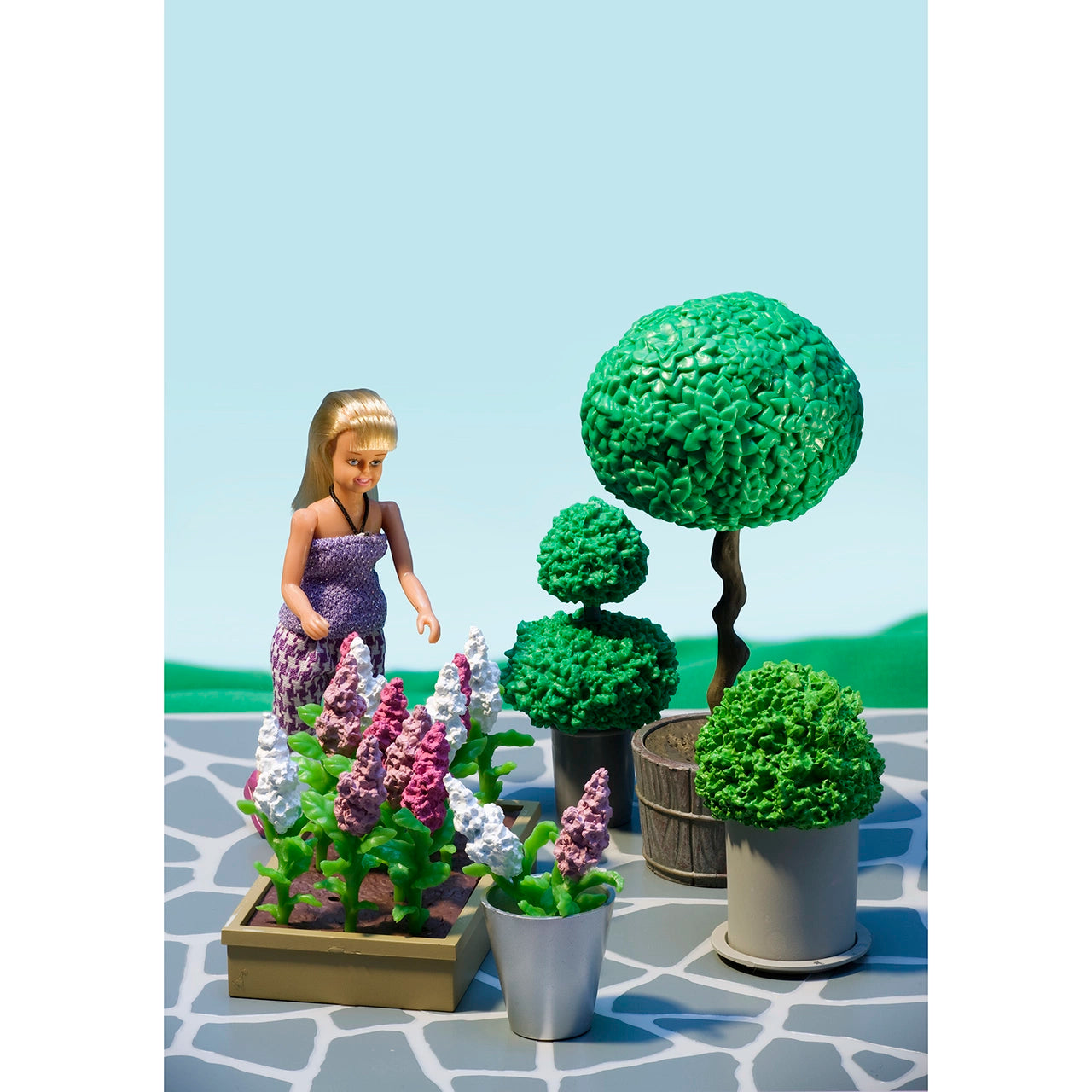 Lundby Dockhusmöbler Blomsterset