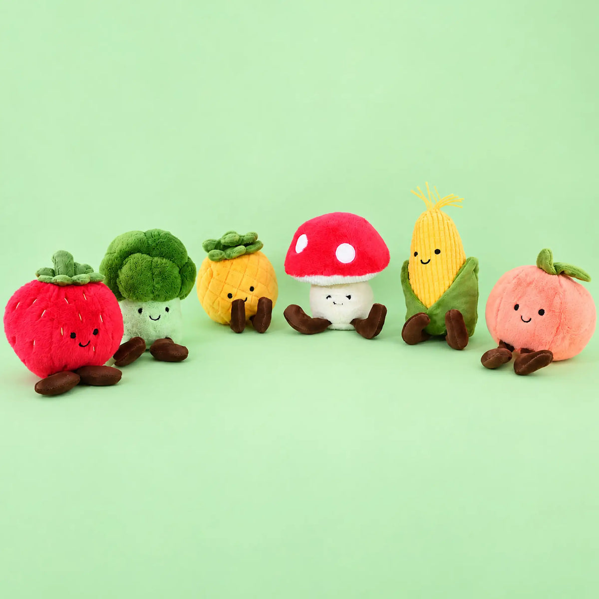 Robetoys Gosedjur Frukt & Grönsaker (6 sorter) – bild 2