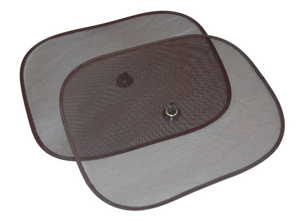 Carlo Baby Svarta solskydd för bilen, 2-pack